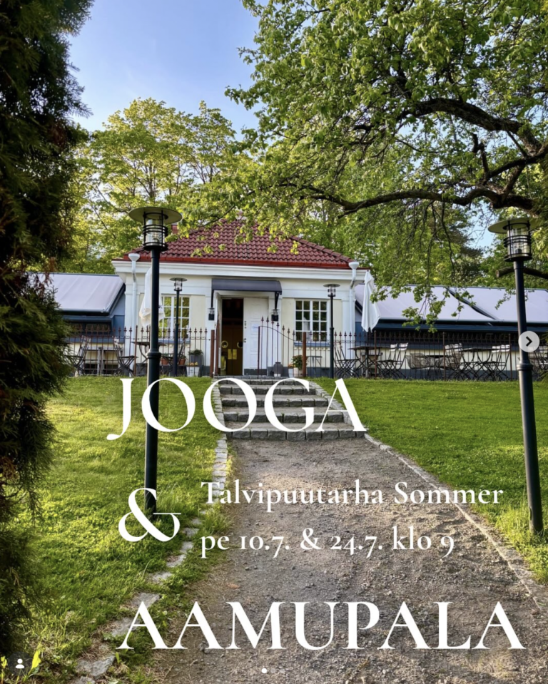 Jooga & Aamupala 24.7.